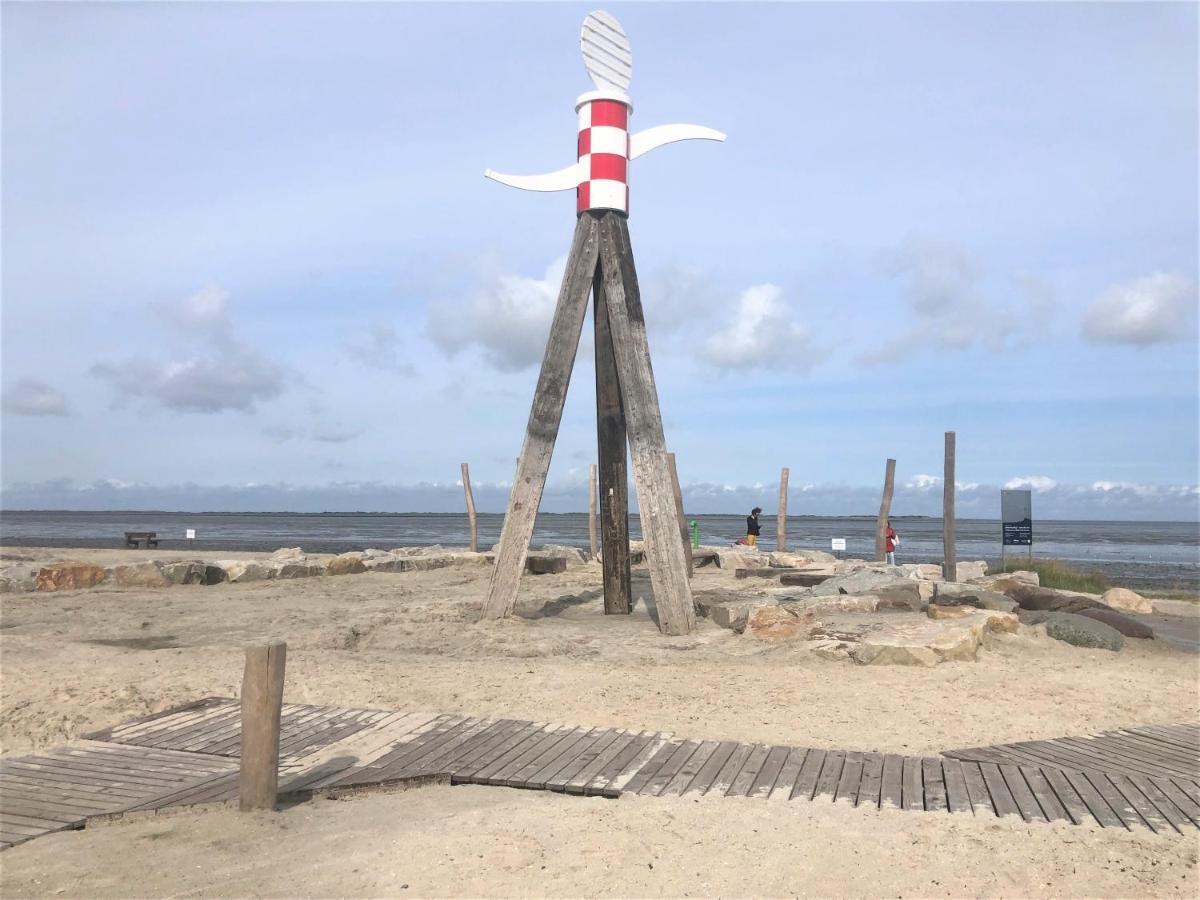 Huus Wattenmeer in Neßmersiel an der Nordsee Dornum Exterior foto